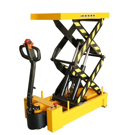 Camión con mesa elevadora eléctrica popular de Ebay de 1.0t de capacidad